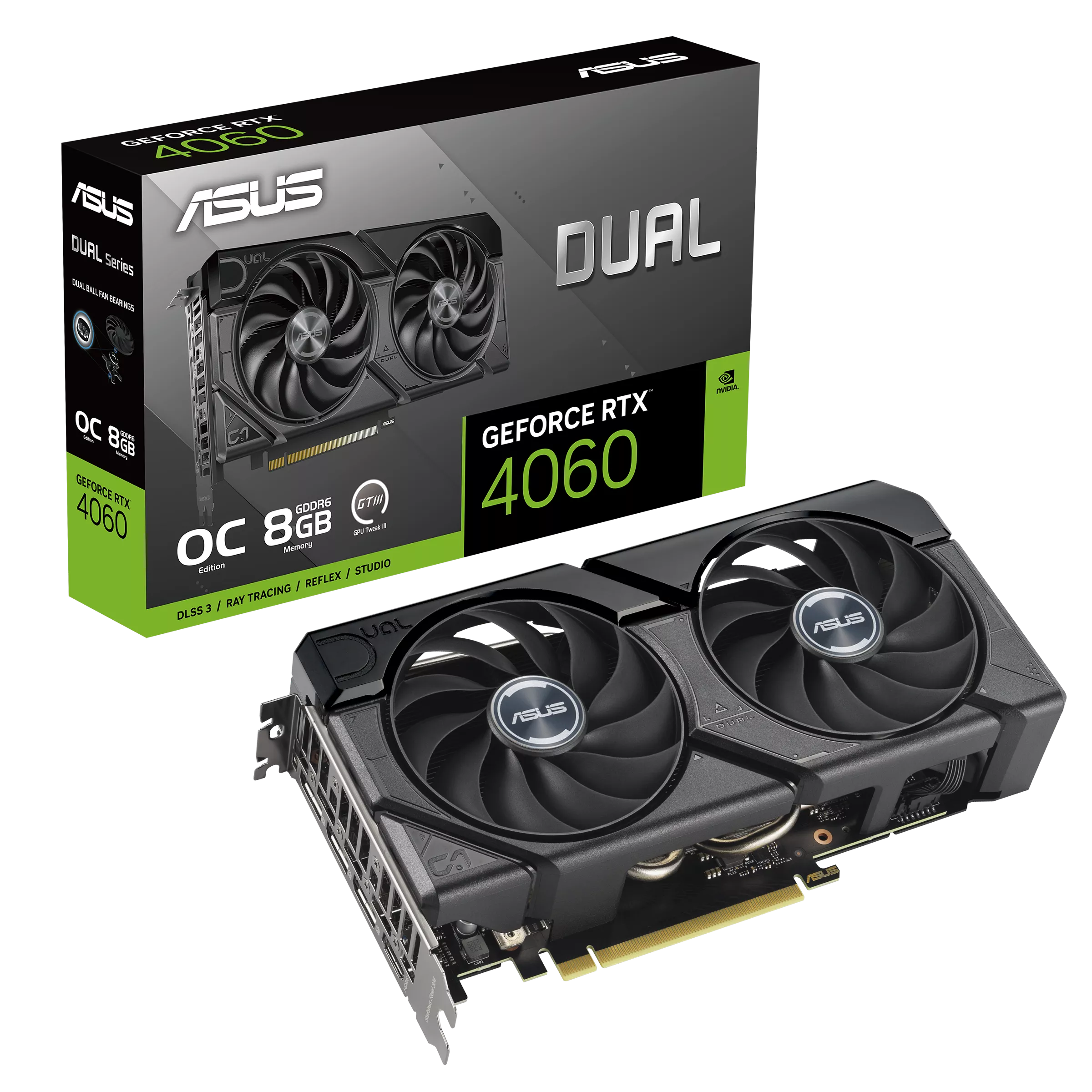   Asus Dual Evo OC GeForce RTX 4060